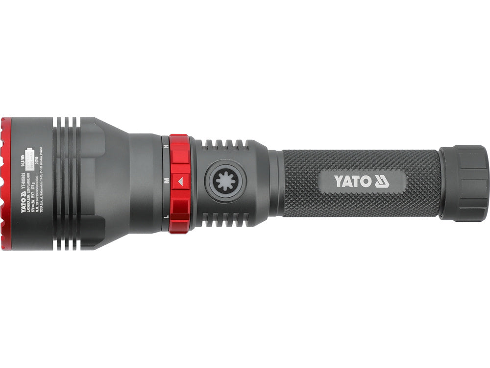 RECHARGEABLE FLASHLIGHT 10W 1000LM IPX7 (YT-085602)
