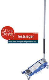 FLOOR JACK | HYDRAULIC | ALUMINIUM-STEEL CONSTRUCTION | 2.5 T (2889)