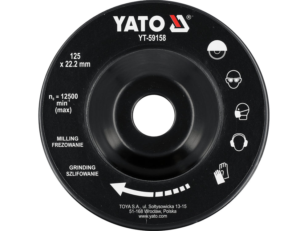 SAW RASP DISC 125MM (YT-59158)