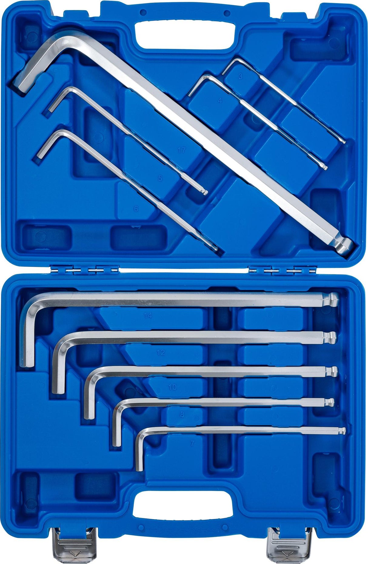 L-TYPE WRENCH SET | "MAX" | INTERNAL HEXAGON 3 - 17 MM | 10 PCS. (795)