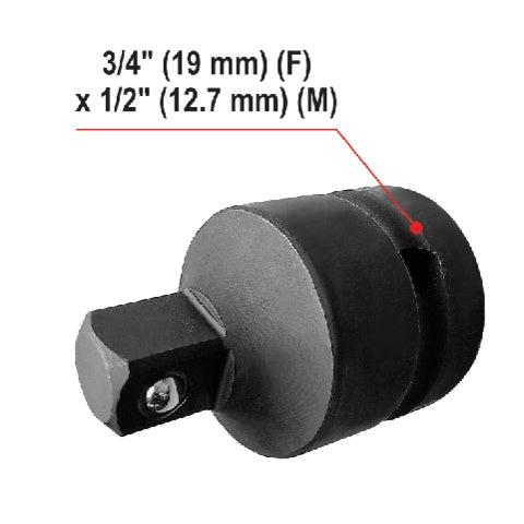 IMPACT WRENCH 18V 3/4'' 2000NM - 4AH (YT-828075)