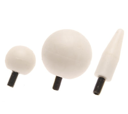 PLASTIC REPLACEABLE SOCKETS | FOR BODY REPAIR KIT | M5 X 0.8 MM | FOR BGS 1659 | 3 PCS. (1659-KOPFE)