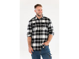 FLANNEL SHIRT WHITE S. L (YT-78814)