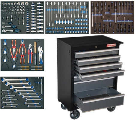TOOL CABINET | 7 DRAWERS | WITH 243 TOOLS (4060)