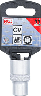 SOCKET, SUPER LOCK | 12.5 MM (1/2") DRIVE | 11 MM (2411)