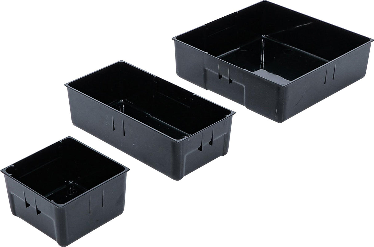 PLASTIC STRORAGE TRAYS | FOR WORKSHOP TROLLEY | 17 PCS. (9550)