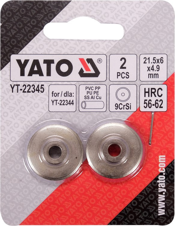 SPARE CUTTING WHEELS 2 PCS FOR YT-22344 (YT-22345)