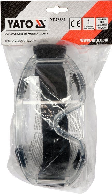 SAFETY GOGGLES WITH INDIRECT VENTILAT. (YT-73831)