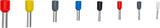 FERRULES ASSORTMENT | INSULATED | 685 PCS. (14120)