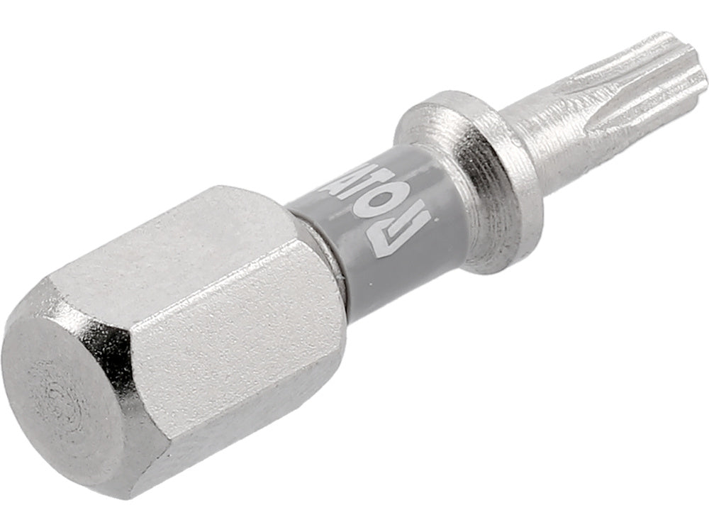 SCREWDRIVER BITS 1/4 25MM T10 2 PCS NI (YT-78011)