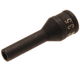 GLOW PLUG ELECTRODE EXTRACTION/REMOVAL SOCKET | 6.3 MM (1/4") | 3.6 MM (5290-3.5)