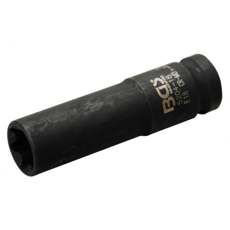 IMPACT SOCKET E-TYPE, DEEP | 12.5 MM (1/2") DRIVE | E18 (5204-18)