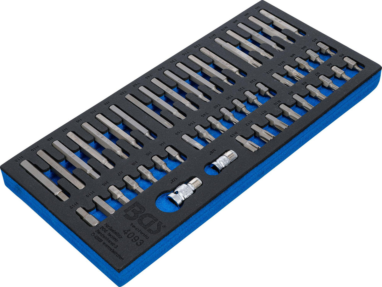 TOOL TRAY 1/3: COMBINED BIT SET | 49 PCS. (4093)