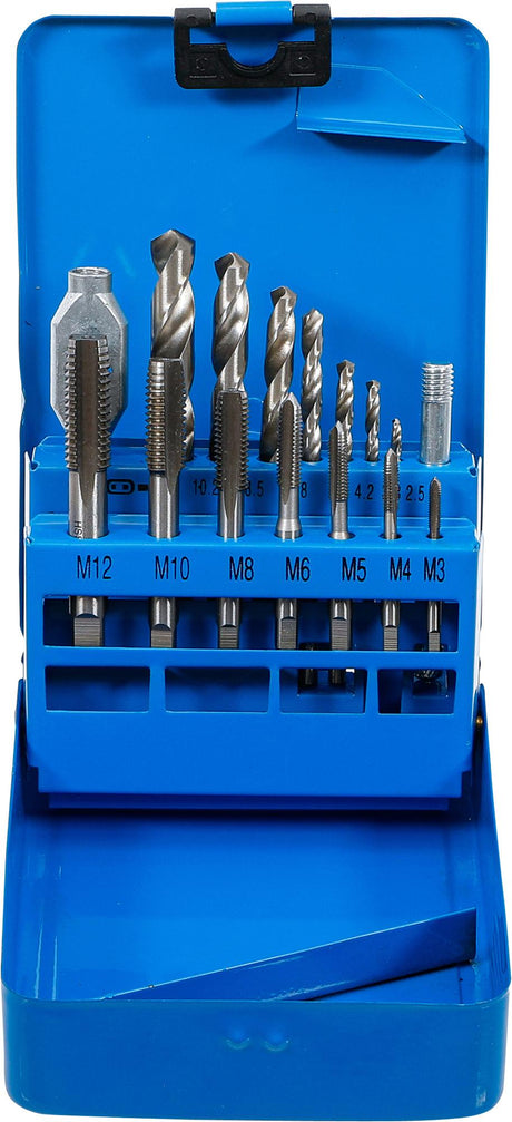 THREAD CUTTING/HSS DRILL SET | M3 - M12 / 2.5 - 10.2 MM (1987)