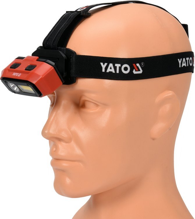 HEADLAMP 800LM RECHARG.,MOTION DETECTOR (YT-08594)