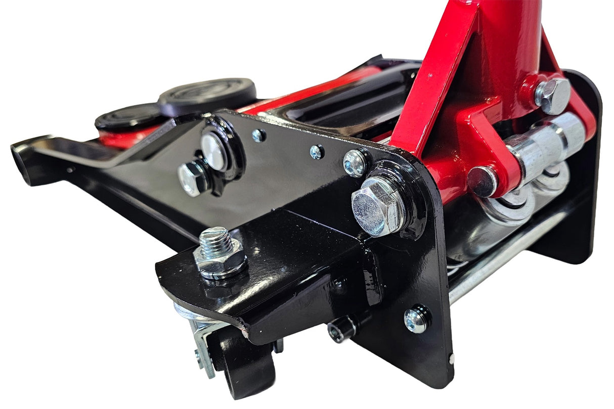 JACK WITH WHEELS | QUICK LIFTING | DOUBLE PISTON | 75- 505 MM | 4.0 T (FJ25-C)