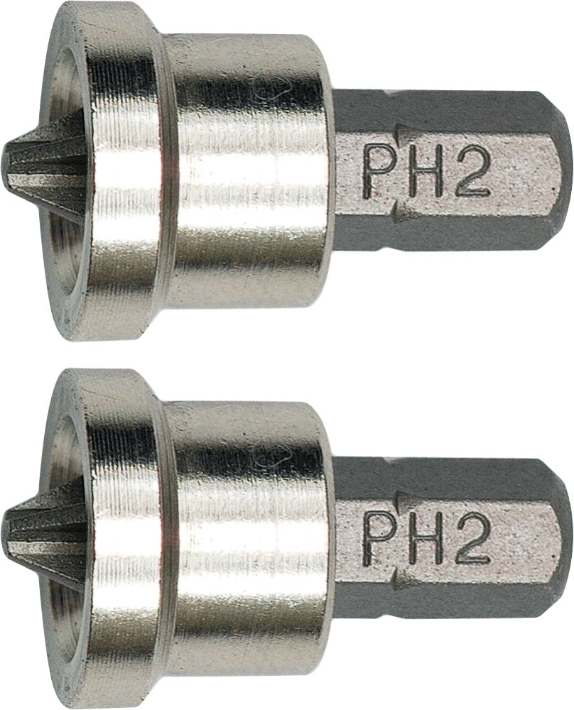 SCREWDRIVER BIT SET FOR GYPSUM PH2 2PCS (65800)