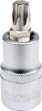 SOCKET BIT TORX 1/2" T50 L55MM (YT-04316)