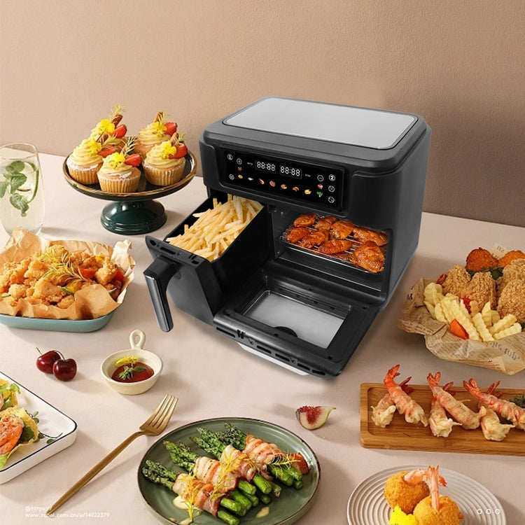 AIR FRYER 2400W 3.5L+7.5L BLACK (67564)