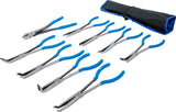 LONG / FLAT NOSE AND SPARK PLUG CONNECTOR PLIERS SET | EXTRA LONG | 9 PCS. (4401)