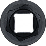 IMPACT SOCKET, HEXAGON | 12.5 MM (1/2") DRIVE | 22 MM (5222)