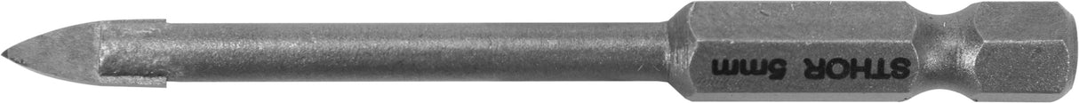 GLASS AND TILE DRILL WITH HEX SHANK 5MM (21702)