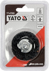 CUP BRUSH 50MM POLY ABRASIVE FOR DRILL (YT-47800)