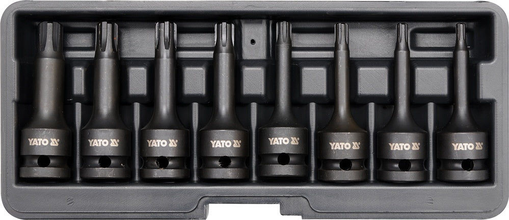 IMPACT BIT SOCKET SET RIBE 8PCS 1/2" (YT-1068)