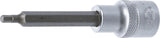 BIT SOCKET | LENGTH 100 MM | 12.5 MM (1/2") DRIVE | INTERNAL HEXAGON 4 MM (4259)
