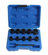 SPECIAL SOCKET SET / SCREW EXTRACTORS | 9-19 MM | 11 PCS. (SK201611)