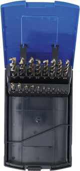 TWIST DRILL SET | HSS-G M35 COBALT STEEL | 1 - 10 MM | 19 PCS. (9297)