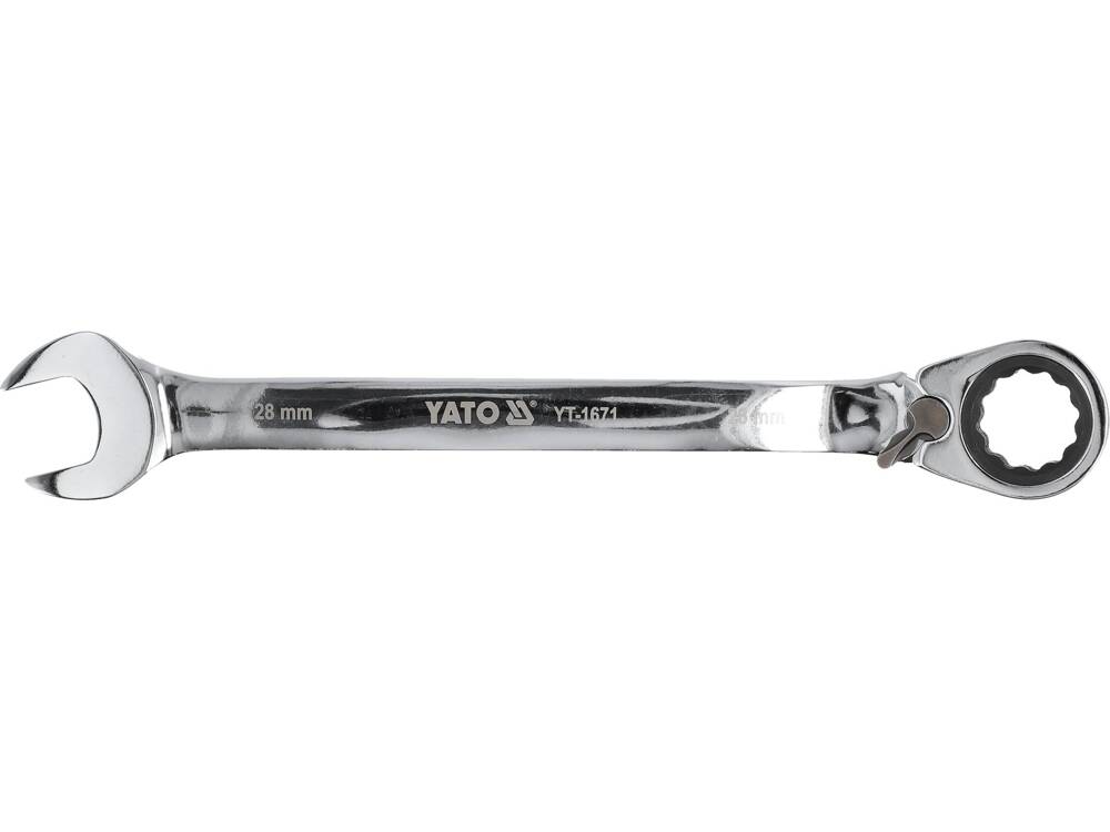 RATCHET COMBINATION WRENCH 28MM (YT-1671)