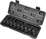 IMPACT BIT SOCKET SET TORX 9PCS 1/2" (YT-10654)