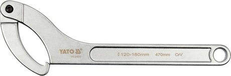 FLEXIBLE HOOK CLAW WRENCH 120-180 MM (YT-01674)