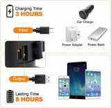 WORK LAMP RECHARGEABLE | COB CHIP + CREE XPG | 2 COB | 1200 LM (PWL2M)
