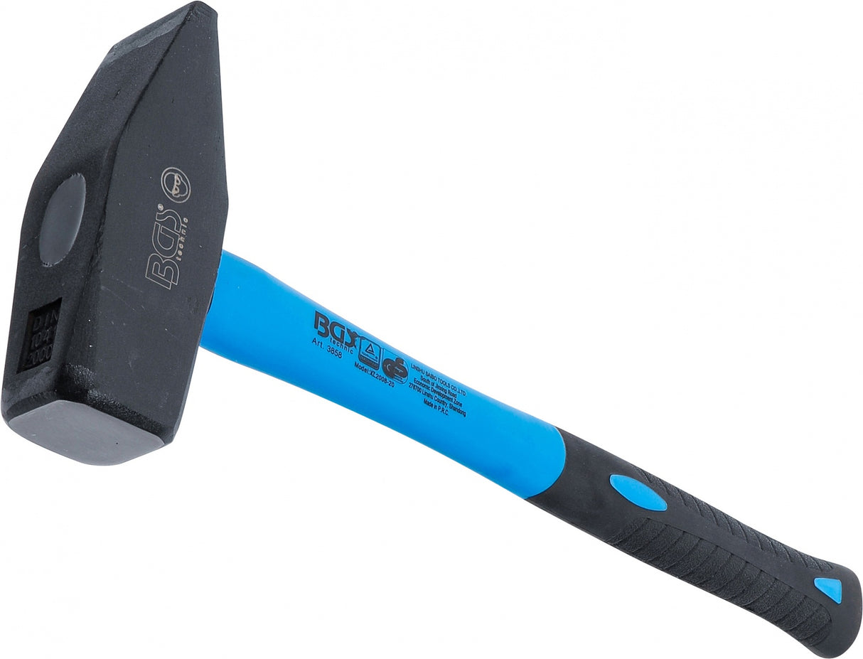 MACHINIST'S HAMMER | FIBREGLAS SHAFT | DIN 1041 | 2000 G (3858)