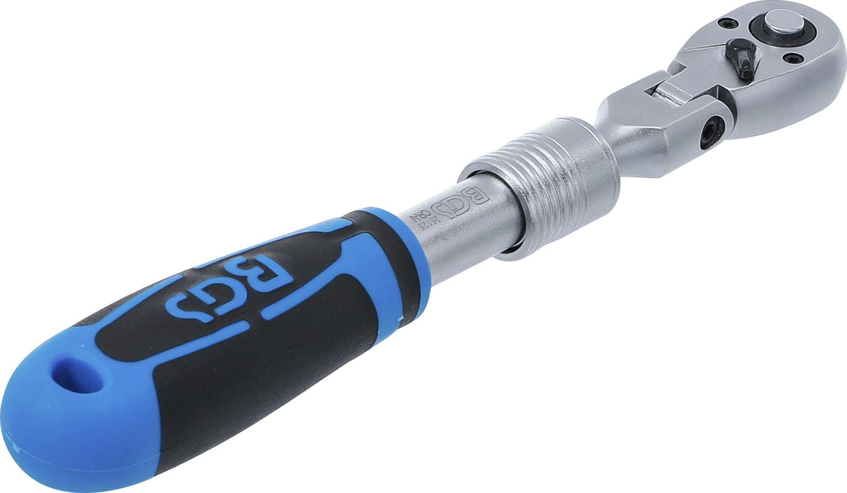 REVERSIBLE RATCHET, EXTENDABLE, BENDABLE | 6.3 MM (1/4") | 210 - 250 MM (25125)