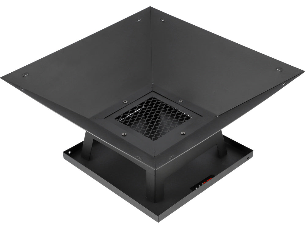 STEEL FIRE PIT WITH LID 45 X 45CM (99715)