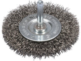 WIRE BRUSH 75MM INOX FOR DRILL (YT-47568)