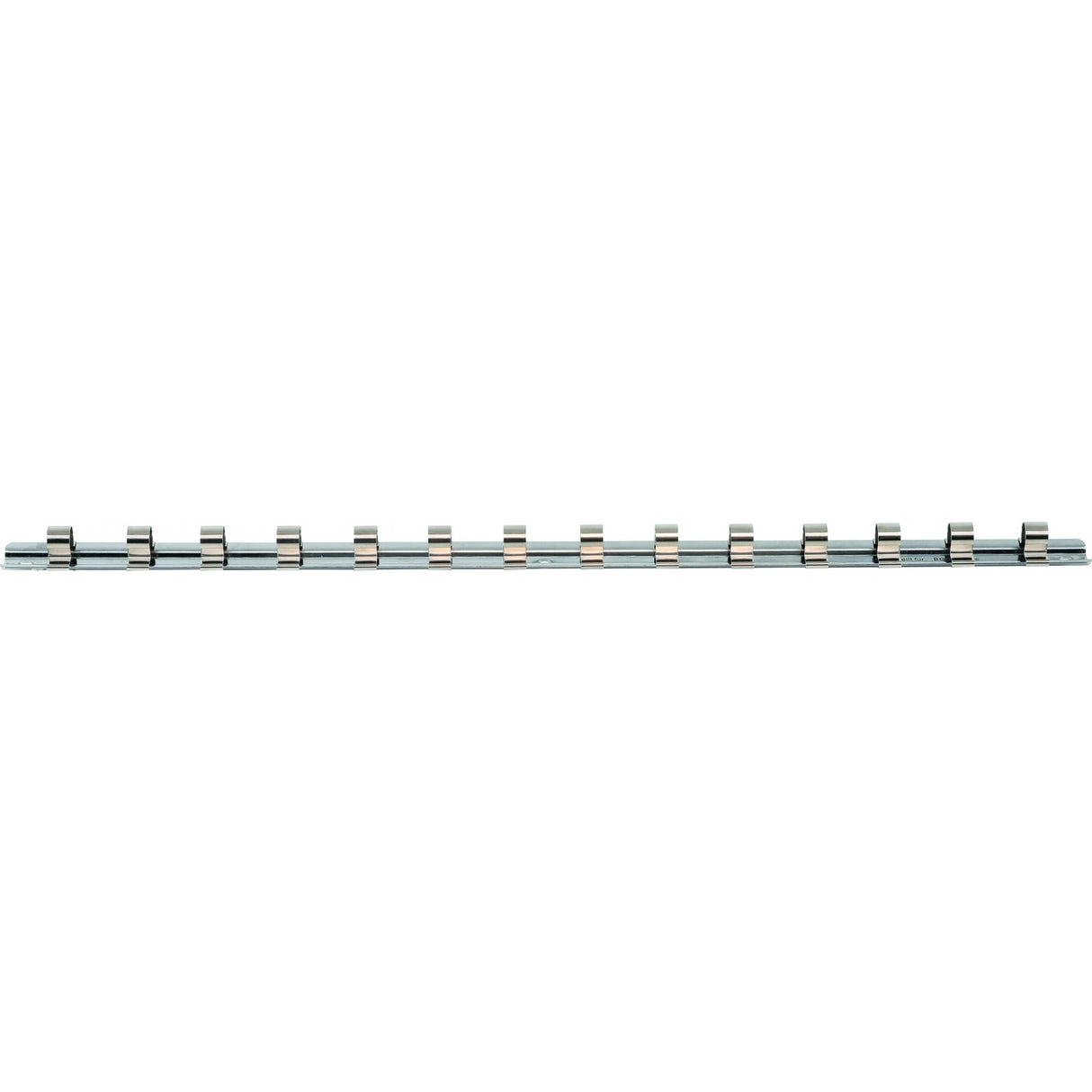 SOCKET RAIL WITH 15 CLIPS | 10 MM (3/8") (2330)
