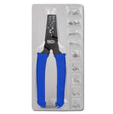 CRIMPING TOOL FOR CABLE END SLEEVES | INCL. 150 CABLE TERMINALS | 175 MM (1430)