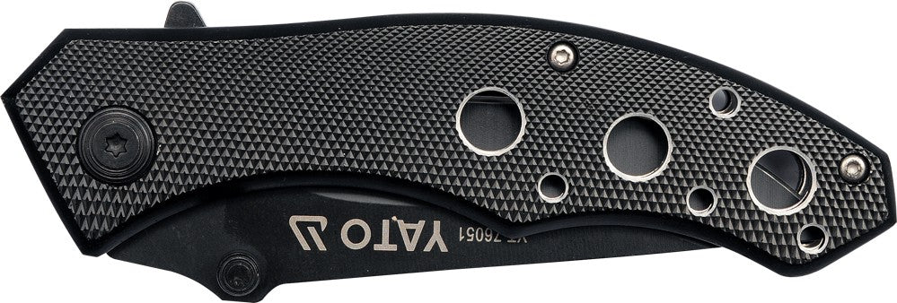 FOLDING KNIFE W. BLACK BLADE (YT-76051)
