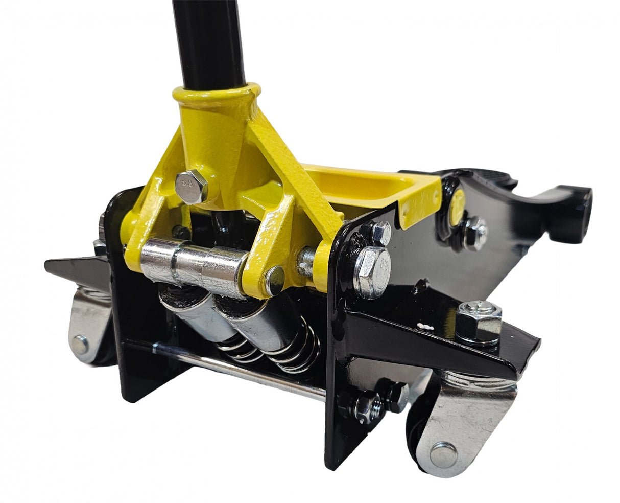 JACK ON WHEELS | HYDRAULIC | LOW PROFILE / DOUBLE PISTON | 73-500 MM | 3 T. (LFJ35-L)