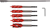 7PCS  AUGER DRILL BIT SET (YT-44693)