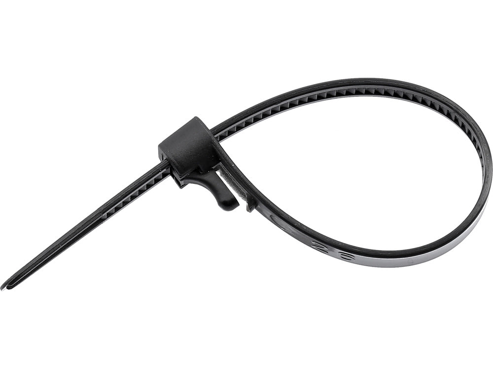 RELEASABLE CAB TIES 7,6X150MM 50PCS BLA (YT-70672)