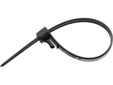 RELEASABLE CAB TIES 7,6X150MM 50PCS BLA (YT-70672)
