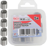 REPLACEMENT THREAD INSERTS | M20 X 1.5 MM | 5 PCS. (9434-1)