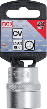 SOCKET, 12-POINT | 12.5 MM (1/2") DRIVE | 23 MM (10643)