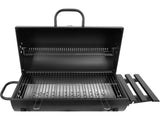 CHARCOAL GRILL WITH LID, GRID 71X35 CM (99900)