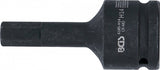 IMPACT BIT SOCKET | LENGTH 100 MM | 20 MM (3/4") DRIVE | INTERNAL HEXAGON 14 MM (6185-H14)